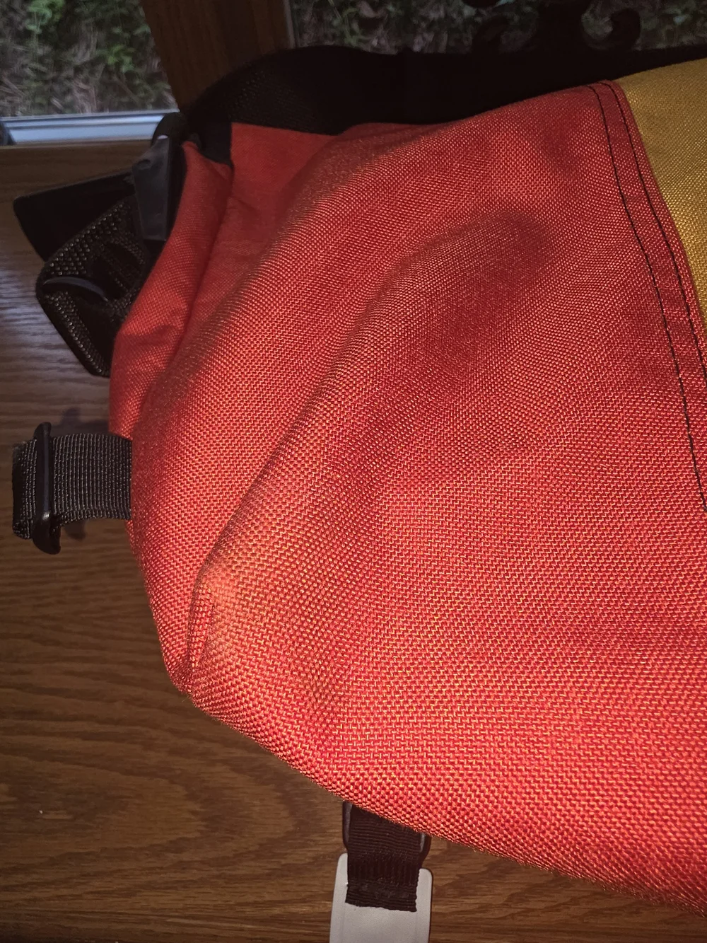 Timbuk2 Tri-Color Black, Yellow & Red Messenger Bag